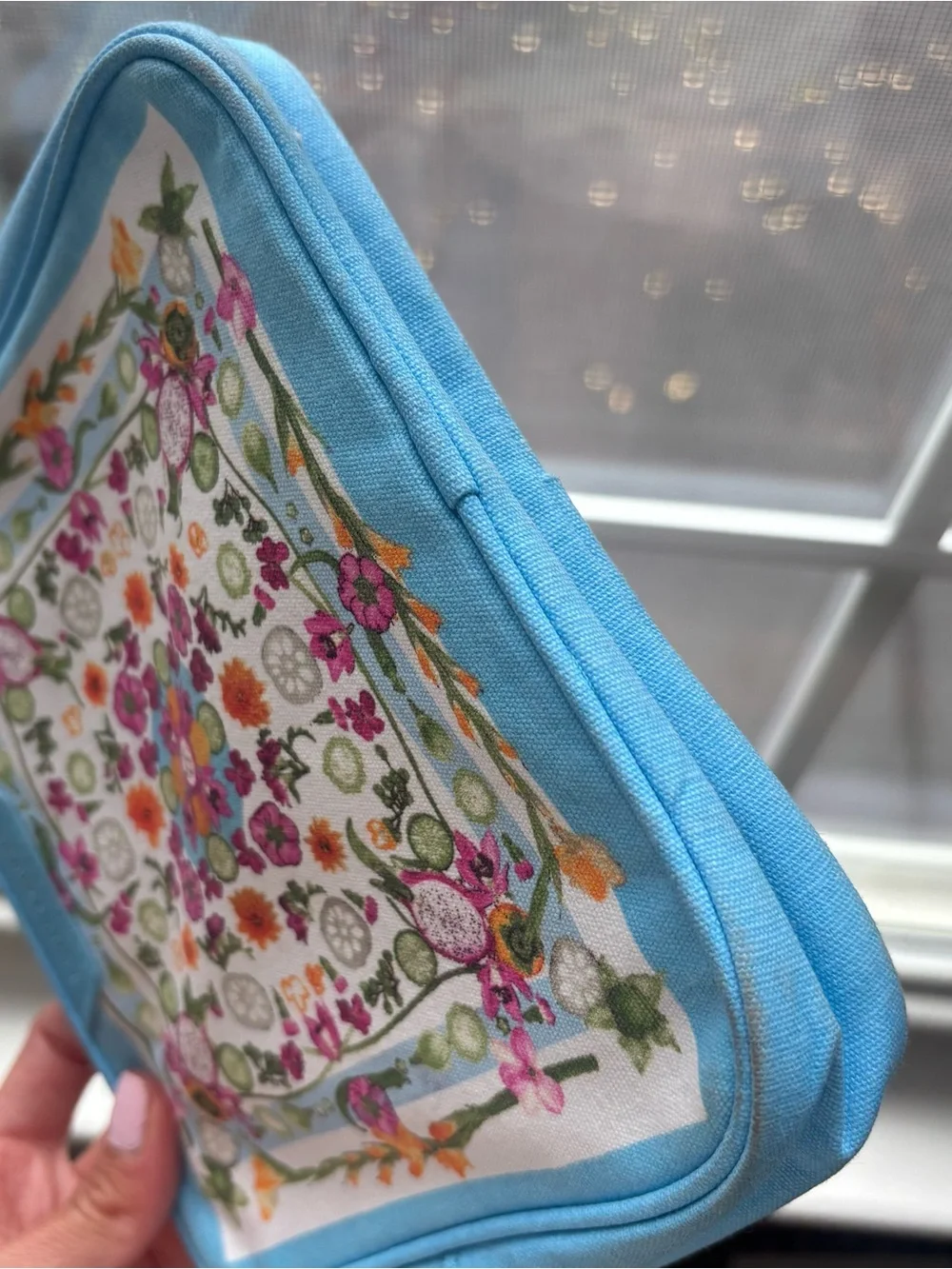 Estée Lauder Floral Cosmetic Pouch